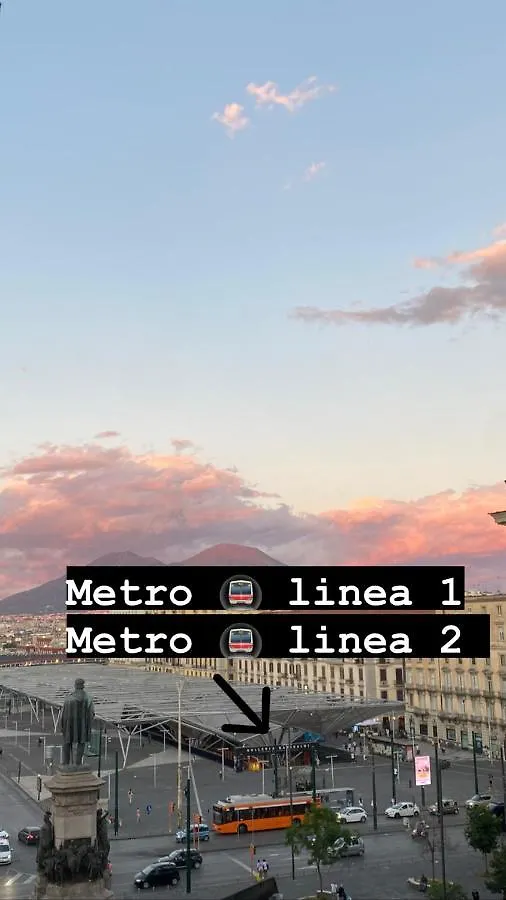 Rooftop Central Station Napoli Appartamento